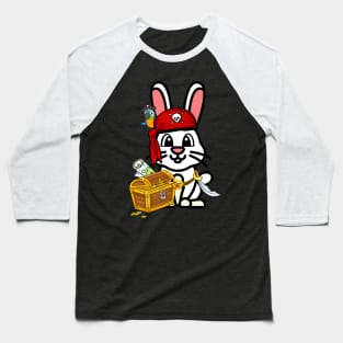 Cute bunny is a pirate Baseball T-Shirt